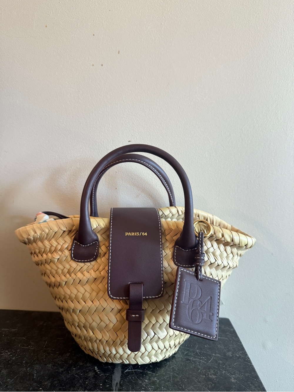 NWT: Paris 64 Mini Basket Bag - Picture 9 of 9